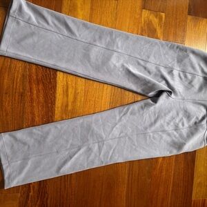 Lululemon soft stream Gray purple wide Straight-Leg Pants